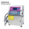 ZONESUN ZS-IIP800 Automatic Printer PVC Plastic Bottle Carton Date Inkjet Printer Printing Machine With Bracket For Production Line