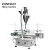 ZONESUN ZS-FM3A 50g-500g Automatic Powder Filling Machine Cosmetic Medical Fine Coffee Spice Bottle Auger Powder