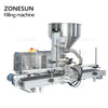 ZONESUN ZS-DTGT900 Automatic  Cream Paste Filling Machine Rotor Pump