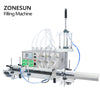 ZONEPACK ZS-DTMP6 Automatic 6A Diving Nozzles Liquid Filling Machine Essential Oil Perfume Juice Magnetic Pump Bottle Jar Filler