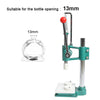 ZONESUN Perfume Glass Bottle Capping Machine Perfume Crimping Machine Perfume Collar Ring Pressing Machine - for 13mm bottle diam