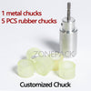 ZONESUN Capping Machine Chuck Cap for Capper 28-32mm 38mm 10- 50mm Round Plastic Bottle With Security Ring Silicone Capping - Custom  chunk