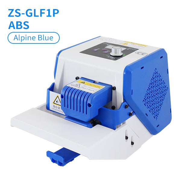 ZONESUN ZS-GLF1P Mini Aluminum Foil Composite Plastic Film PE Bag Sealer Roller Sealing Machine - GLF1P Alpine Blue / 110v - GLF1P Alpine Blue / 220v