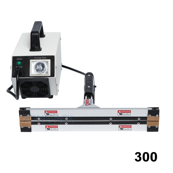 ZONESUN Aluminum Vacuum Composite Film Impulse Sealer Sealing Machine - 300mm / 110V - 300mm / 220V