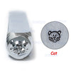 ZONESUN Custom Steel Metal Stamps Mold Marking Tool Jewelry Embossing - cat