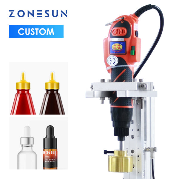 ZONESUN ZS-XGC1 Tabletop Automatic Screwing Cap Capping Machine - Custom / 110V - Custom / 220V