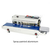 ZONEPACK FR-900 Automatic Continuous film sealing machine, plastic bag package machine, Expanded food band sealer - 110v / aluminum - 220v / aluminum