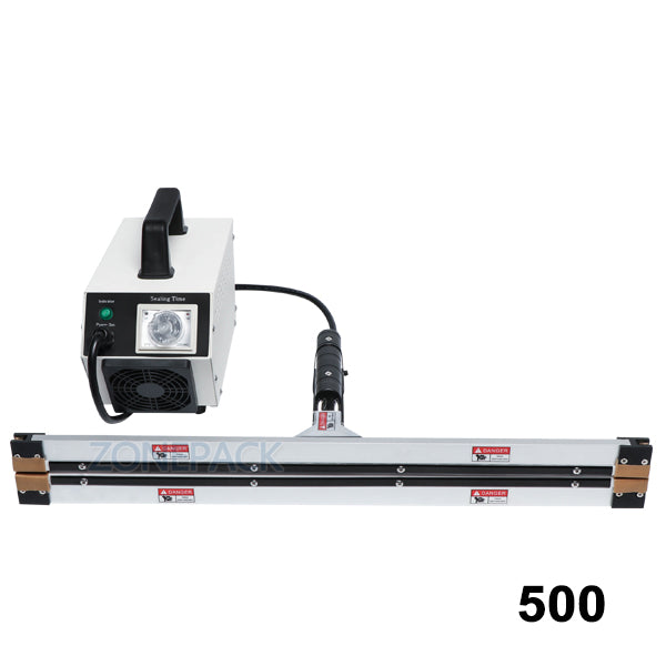 ZONESUN Aluminum Vacuum Composite Film Impulse Sealer Sealing Machine - 500mm / 110V - 500mm / 220V