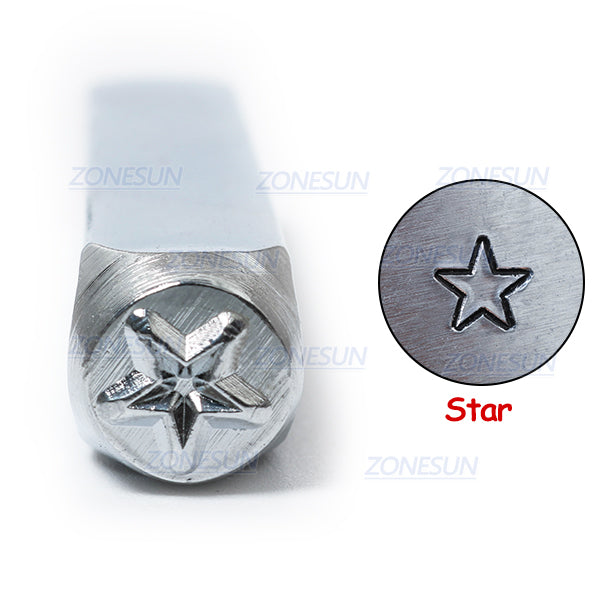 ZONESUN Custom Steel Metal Stamps Mold Marking Tool Jewelry Embossing