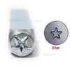 ZONESUN Custom Steel Metal Stamps Mold Marking Tool Jewelry Embossing - star