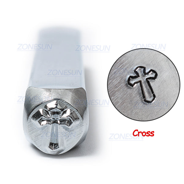 ZONESUN Custom Steel Metal Stamps Mold Marking Tool Jewelry Embossing