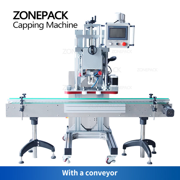 ZONESUN Automatic Capping Machine Screw Cap Bottle Packaging Machine ZS-XG20A