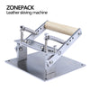 ZONEPACK Leather Scraper Manual Leather Skiver Peel Tools Shovel Skin Machine Splitter Vegetable Tanned Handle Peeler