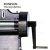 ZONESUN 8116 Leather Paring Machine Skiver  Peel Tools Vegetable Tanned Splitter