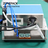 ZONEPACK N95 Mask Nose Bridge Line Bonding Machine Semi-automatic Hot Melt Aluminum Strip Welding Machine Mask Making Machine