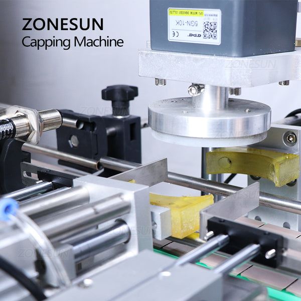 ZONESUN ZS-XG440D Automatic Twist Off Cap Round Bottle Capping Machine