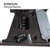 ZONESUN 8116 Leather Paring Machine Skiver  Peel Tools Vegetable Tanned Splitter