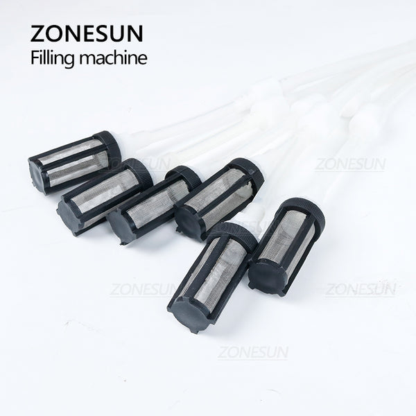 ZONESUN ZS-DPYT6P  6 Nozzles Liquid Filling Machine Water Bottle Filler