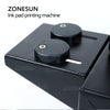 ZONEPACK  Desktop Manual Pad Printer,handle pad printing machine,ink printer,move ink printing machine