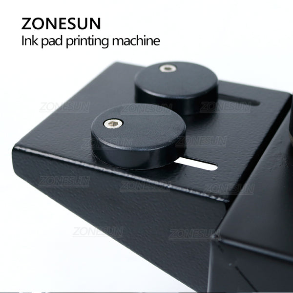 ZONEPACK  Desktop Manual Pad Printer,handle pad printing machine,ink printer,move ink printing machine