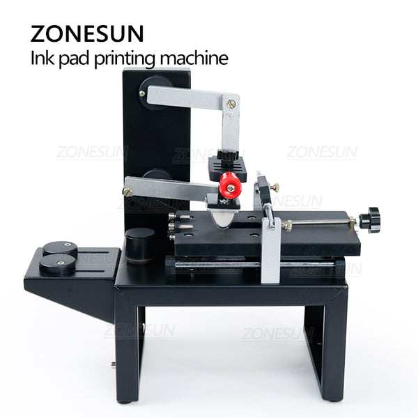 ZONEPACK  Desktop Manual Pad Printer,handle pad printing machine,ink printer,move ink printing machine