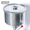 ZONESUN A03 Paste Filling Machine Stainless Steel Filling Machine