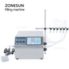 ZONESUN ZS-DPYT6P  6 Nozzles Liquid Filling Machine Water Bottle Filler