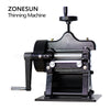 ZONESUN 8116 Leather Paring Machine Skiver  Peel Tools Vegetable Tanned Splitter