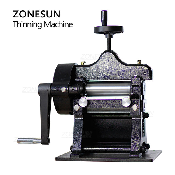 ZONESUN 8116 Leather Paring Machine Skiver  Peel Tools Vegetable Tanned Splitter