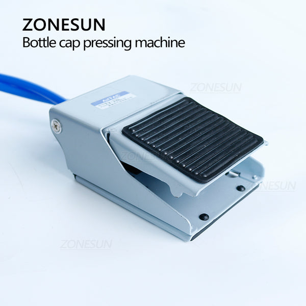 ZONESUN ZS-XG70ZC Pneumatic Small Bottle Cap Pressing Machine