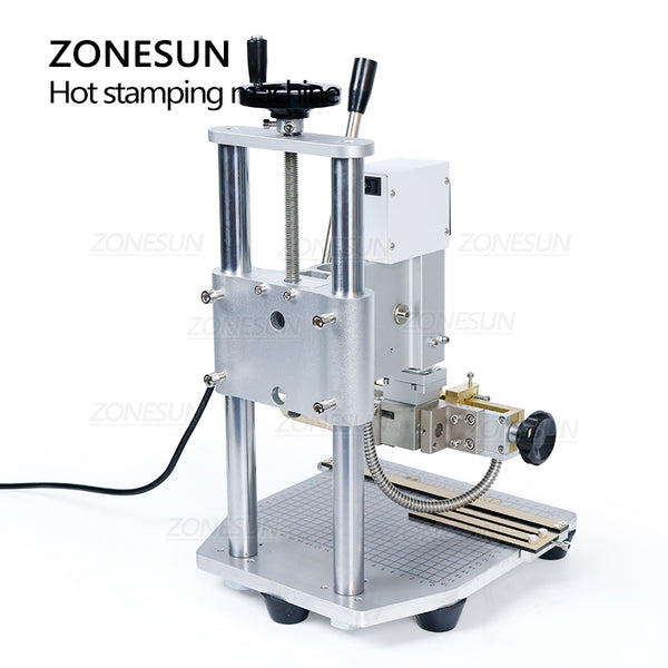 ZONESUN ZS110A Hot Foil Stamping Machine Leather Bronzing Embosser