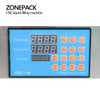 ZONEPACK Electric Digital Control Pump Liquid Filling Machine Perfume water Juice Essential Oil With 10 Heads