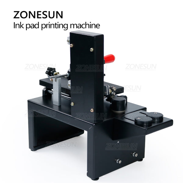 ZONEPACK  Desktop Manual Pad Printer,handle pad printing machine,ink printer,move ink printing machine