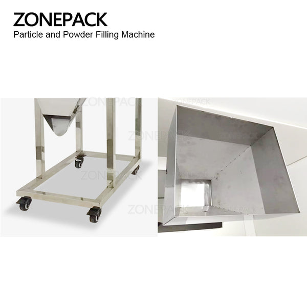 ZONEPACK 3000g Food Racking Machine Granular Powder Materials Weighing Packing Machine Filling Machine For Seeds Coffee Bean