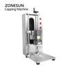 ZONESUN ZS-XGCC2 Semi Automatic Capping Machine Screw Bottle Cap Jar Plastic Aluminum Closure Lid Twist-off Top Cap Sealer