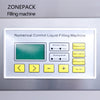 ZONEPACK ZS-GP261W Semi-automatic Filling Machine Edible Oil Hydraulic Engine Oil Weighing Gear Pump Plastic Bottle Vial Filler