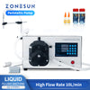 ZS-YTPPR1 Semi Automatic 10L Large Flow Glue Peristaltic Pump Liquid Filling Machine