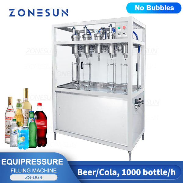 ZONEUSN ZS-DG4 Equipressure Foamy Liquid Filling Machine