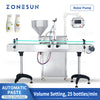 ZONEPACK 50-1500ml Servo Motor Rotor Pump Paste/Viscous Liquid Filling Machine ZS-VTRP1A