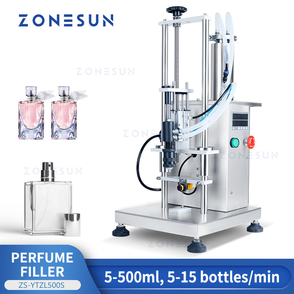 ZONESUN Digital Control Vacuum Perfume Filling Machine ZS-YTZL500S