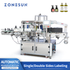 ZS-TB990 Automatic Round Square Bottles Single Double Side Labeling Machine