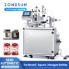 ZONESUN ZS-TB805B Labeling Machine for Hexagon Square Round Bottle