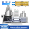 ZONESUN ZS-EM300 Vacuum Mixing Emulsifying Machine