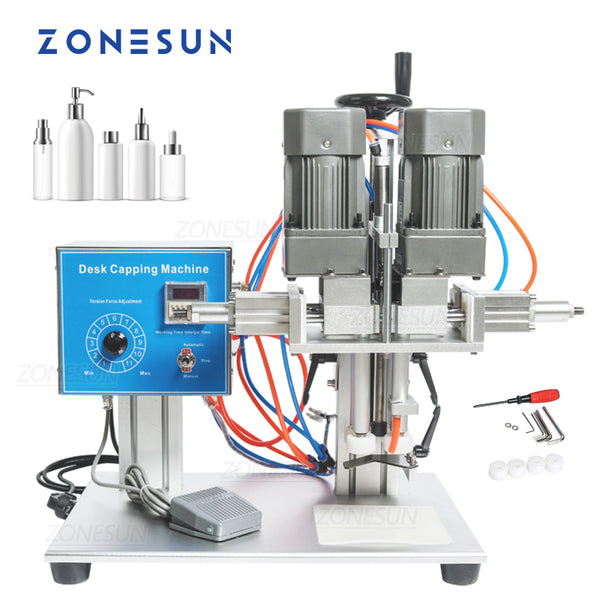 ZS-XG6100 Desktop Dropper  Screw Plastic Glass Bottle Cap Capping Machine