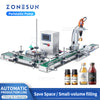 ZONESUN ZS-FAL90S Small Business Production Line Automatic Liquid Bottle Filler Machine