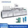 ZONESUN ZS-BP130D Horizontal Automatic Cartoning Sealing Packaging Machine