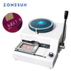 ZONESUN DIY 72 Letter Press Character PVC Card Embosser Stamping Machine