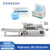 ZS-HYS300A Single Pack Medical Surgical Mask 4-sided Sealing Machine