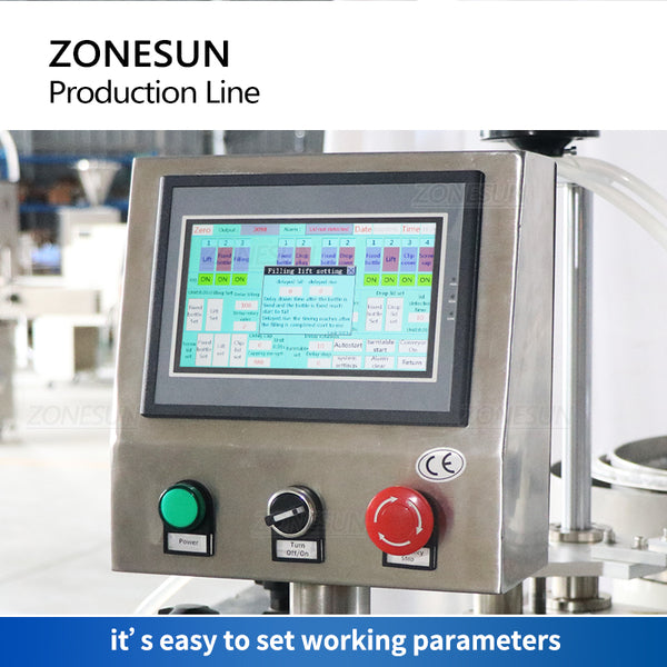 ZONESUN ZS-FAL180A10 Automatic Dropper Bottle Production Line Essential Oil Eyedrop Liquid Filling Capping Labeling Machine