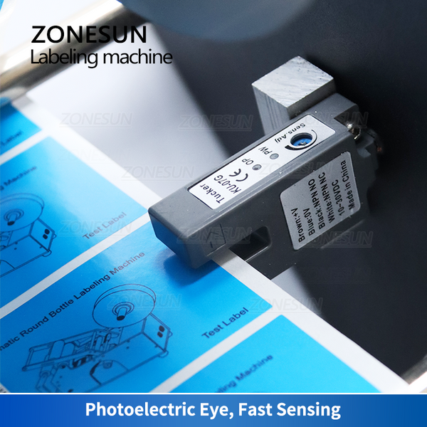 ZONESUN ZS-TB16P Semi Automatic Electric Round Bottle Labeling Machine